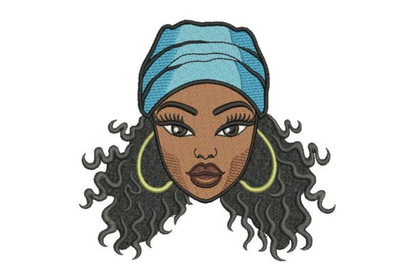 African Woman in a Hat Embroidery Review