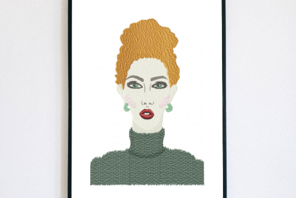 Catine Character: The Perfect Holiday Embroidery Accent