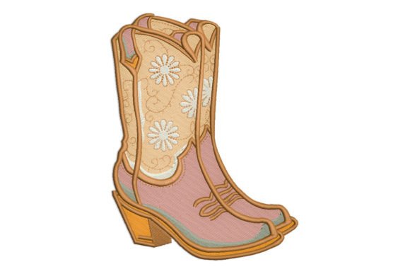 CowboyBoot: A Western Charm for Personalized Embroidery Gifts