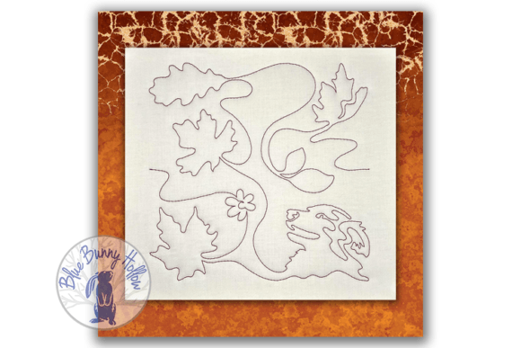 Fall Countryside Dog, E2E Quilting Review