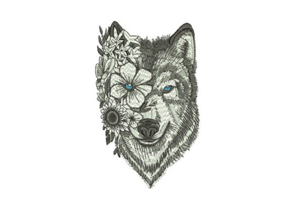 Floral Wolf Embroidery Design Review