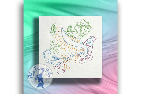 Mehndi Style Bird 1: A Designer's Sweatshirt Review
