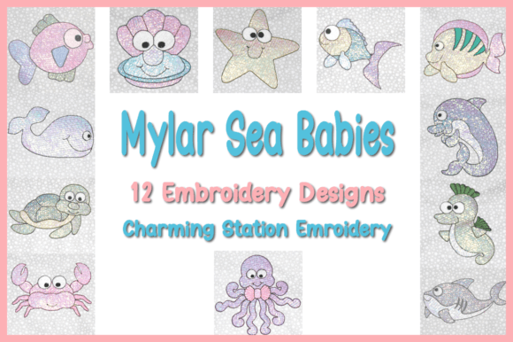 Mylar Sea Babies: Sparkle for Your Craft Fair Booth