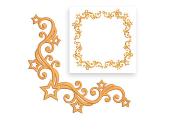 Star Border and Corner: A Designer's Review for Small Business Merch