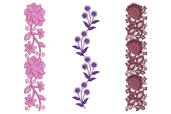 Vintage Floral Borders Set Review